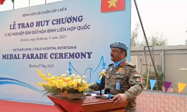 Die Vereinten Nationen anerkennen die Beiträge der vietnamesischen Friedenstruppe