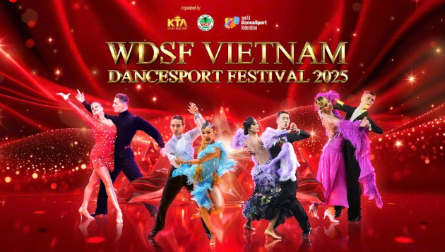 Vietnam ist erstmals Gastgeber eines internationalen Tanzsportturniers