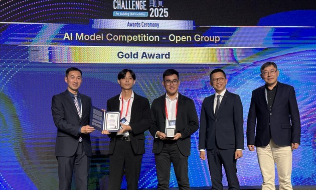 Vietnamesische Ingenieure gewinnen ersten Preis bei Global AI Challenge in Hongkong (China)