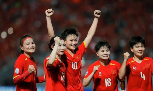 Die vietnamesische Fußballmannschaft der Frauen erzielt bei AFF Cup beeindruckende Erfolge