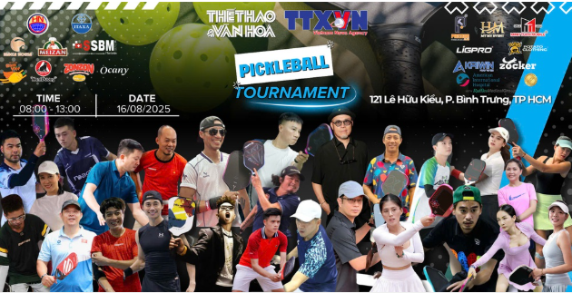 Pickleball-Turnier 2025 der Sport- und Kulturzeitung verbindet Presse und Künstler