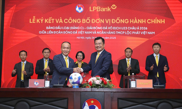 LPBank begleitet die vietnamesische Fußballnationalmannschaft bei den Qualifikationsspielen zur U23-Asienmeisterschaft 