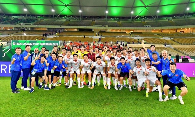 Internationale Medien loben die vietnamesische U23-Mannschaft