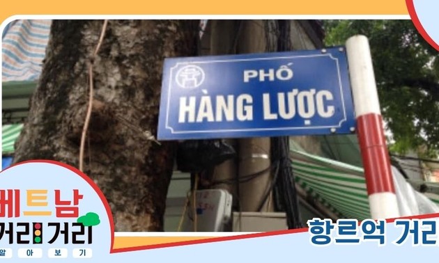 ≪베트남 거리거리 알아보기≫ 20회: 항르억(Hàng Lược) 거리