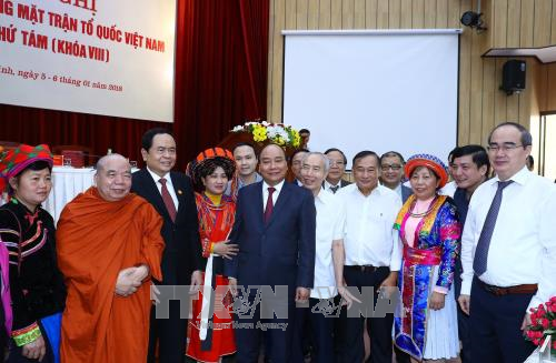 រណសិរ្យមាតុភូមិវៀតណាមអនុវត្តល្អការងារពង្រឹងនិងពង្រីកប្រៀបខ្លាំងនៃផែនមហាសាមគ្គីជាតិ