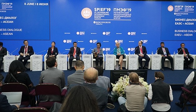 SPIEF-2019: វៀតណាមទទួលបានការវាយតម្លៃខ្ពស់ក្នុងកិច្ចសន្ទនាធុរកិច្ចរបស់ EAEU-ASEAN