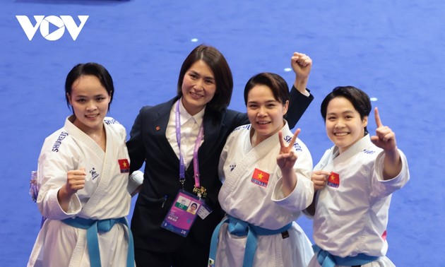 ASIAD ១៩៖ កីឡាវៀតណាមទទួលបានមេដាយមាស៣ មេដាយប្រាក់៤និងមេដាយសំរឹទ្ធ១៧