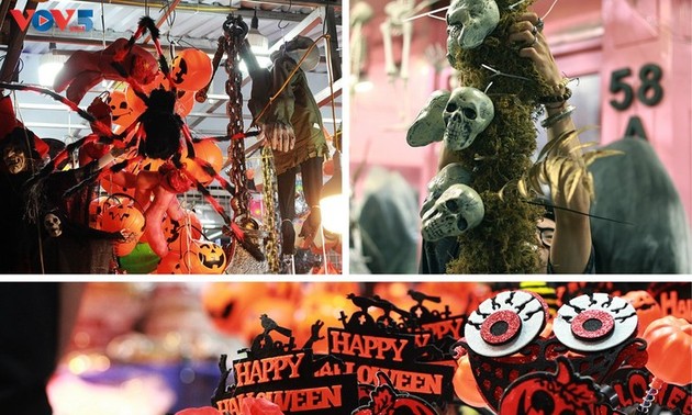 បរិយាកាសបុណ្យ Halloween នៅទីក្រុងហាណូយ