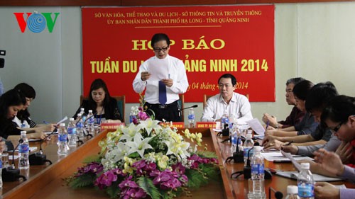 សប្ដាហ៍ទេសចរណ៍ Quang Ninh ២០១៤នឹងទាក់ទាញភ្ញៀវទេសចរណ៍ប្រមាណ៥សែននាក់