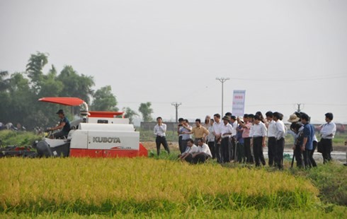   BAC NINH ជំរុញខ្លាំងការអនុវត្តគ្រឿងយន្តបនីយកម្មចូលក្នុងផលិតកម្មកសិកម្ម