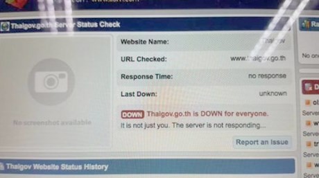 ពួក Hackerចេញឱសានវាទគំរាមកំហែងរដ្ឋាភិបាលថៃ