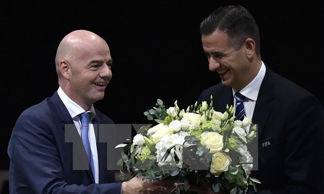 លោក Gianni Infantino ត្រូវបានជ្រើសតាំងធ្វើជាប្រធាន FIFA 