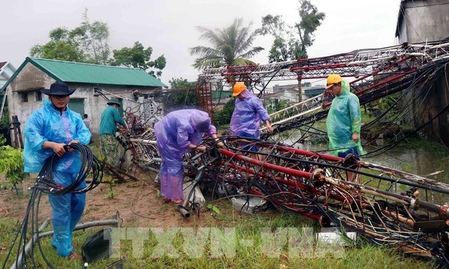 台风莫拉菲造成人员和财产损失 各地继续努力应对洪灾