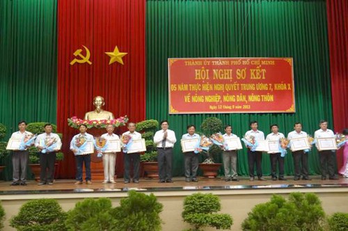 Ho Chi Minh City reviews 5-years implementing agricultural and rural policy