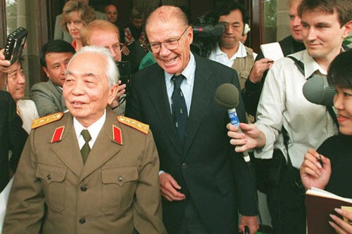 General Vo Nguyen Giap in the hearts of foreign friends