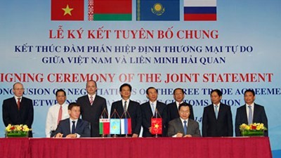 Vietnam-Customs Union FTA negotiation concludes