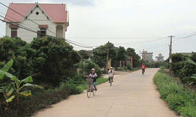 People’s consensus contributes to new rural development in Hiep Hoa, Bac Ninh 