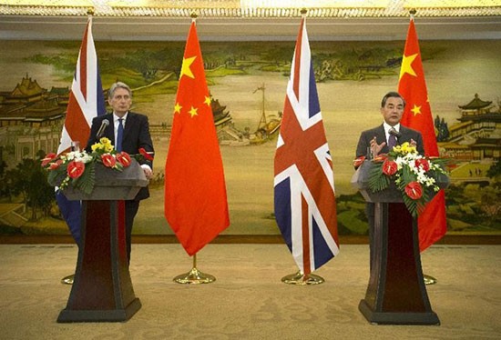 China, UK issue statement on Syria