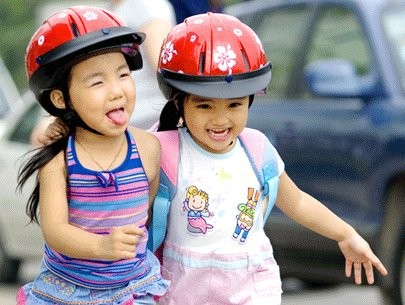 Child helmet use increases 11 percent