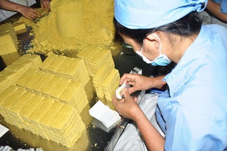 Green bean cake- a specialty of Hai Duong