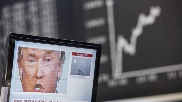 Stock market reacts to Donald Trump presidency 