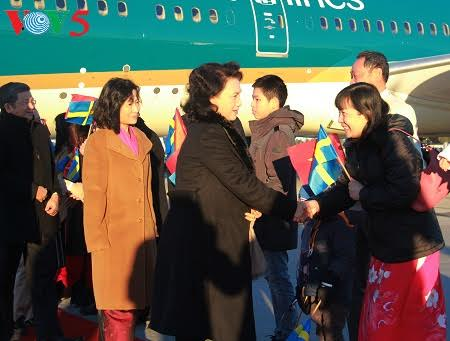 National Assembly leader Nguyen Thi Kim Ngan started European tour 