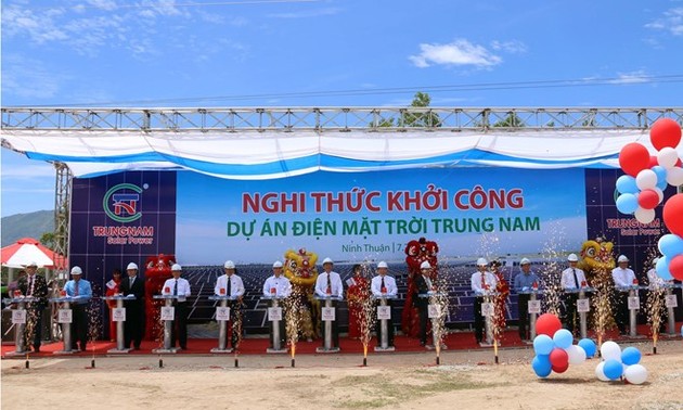 Construction starts on Vietnam's largest solar power plant