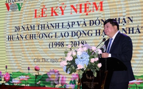 VOV Mekong Delta bureau honored with Labor Order, First Class