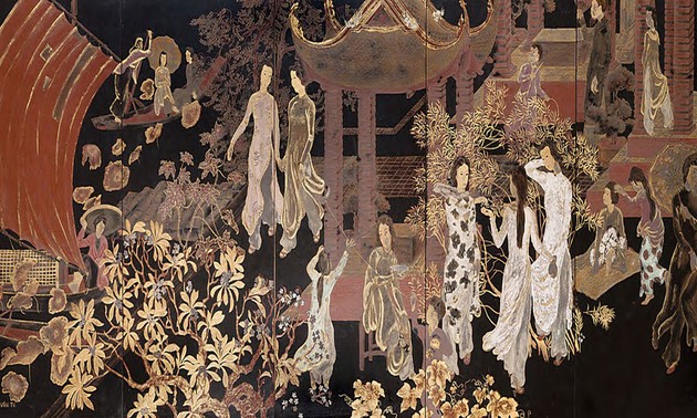 Vietnamese lacquer painting fetches nearly 1 mln USD at French auction