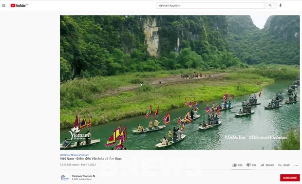 Digital platforms used to promote Vietnam’s tourism