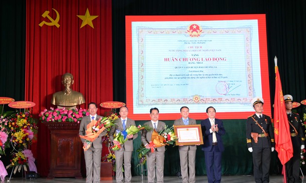 Truong Sa district turned in to an economic, cultural, social center at sea