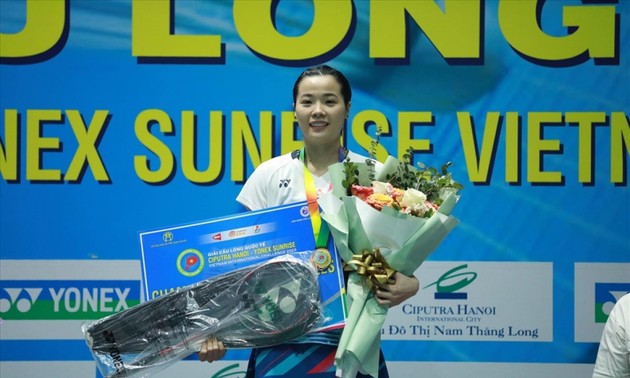 Badminton player Nguyen Thuy Linh reaches world’s top 35