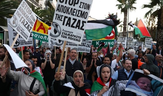 Protests against Israel-Hamas conflict spread around the world