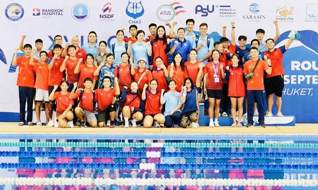 Vietnam’s diving team improve at global competition