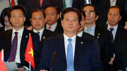 Le Premier Ministre Nguyen Tan Dung au sommet Mekong-Japon 