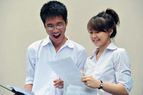 Première journée des concours d'admission universitaire de 2012