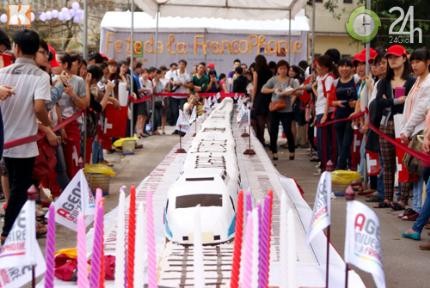 Fête de la Francophonie dans le delta du Mékong