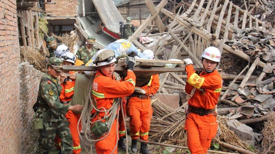 Séisme en Chine: 180 morts, 24 disparus et plus de 11 mille 200 blessés