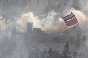 Egypte : Des manifestants commémorent les événements meurtriers de fin 2011