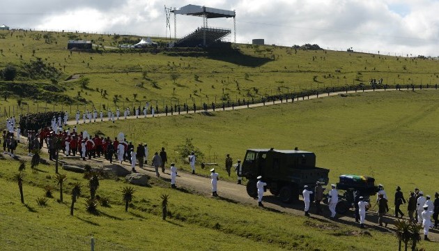 Mandela rendu à la terre de ses ancêtres