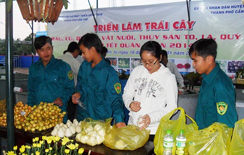 My Khanh, le Têt fêté par les soldats et les habitants