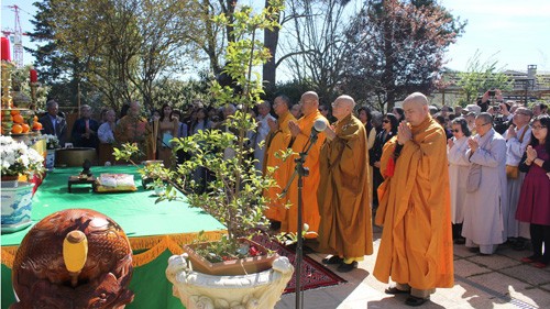 Cérémonie en hommage aux héros vietnamiens en France