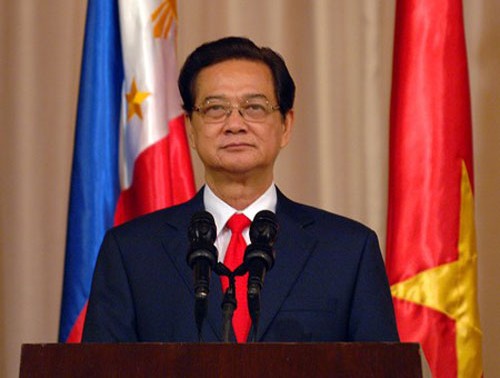 Le Premier ministre Nguyen Tan Dung aux Philippines