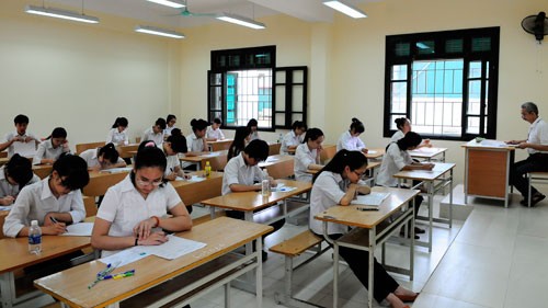 Deuxième journée des examens du baccalauréat de 2014