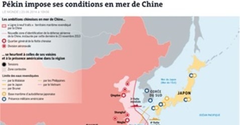 Les médias français critiquent les agissements de la Chine en mer Orientale