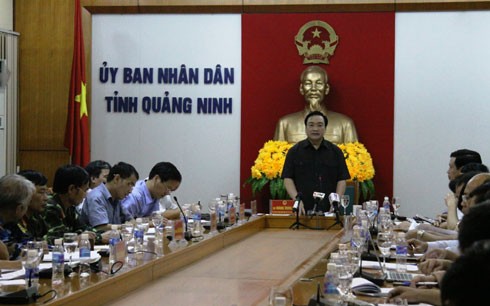 Quang Ninh fait face au typhon Rammasun