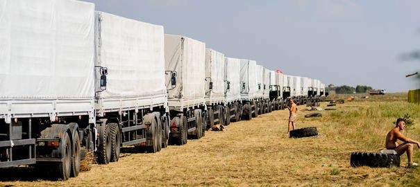 Ukraine: tous les camions russes sont repartis