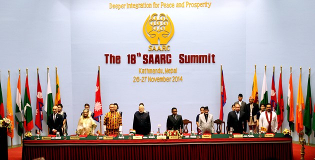 Ouverture du 18ème sommet de la SAARC