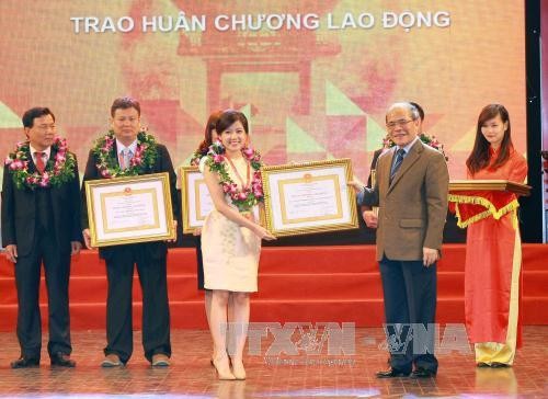 Nguyen Sinh Hung à la soirée d’échanges avec les entreprises 2014