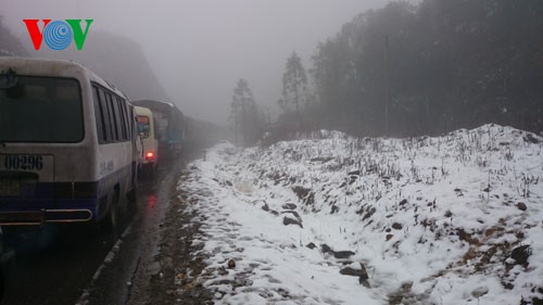 Il neige à Sapa